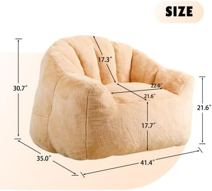 Upholstered Floor Chair 🛋️ | Comfort Reading Armchair ✨
