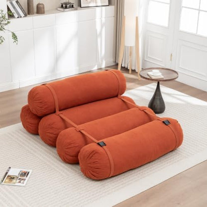 Corduroy Lounge Sofa 🛋️ | Multi-Person Modular Seat ✨