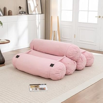 Corduroy Lounge Sofa 🛋️ | Multi-Person Modular Seat ✨