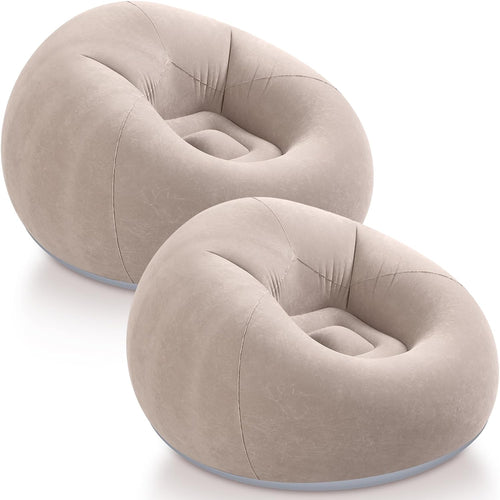 Camping Air Lounge 🏕️🛋️ | Foldable Inflatable Sofa Bed 🌞
