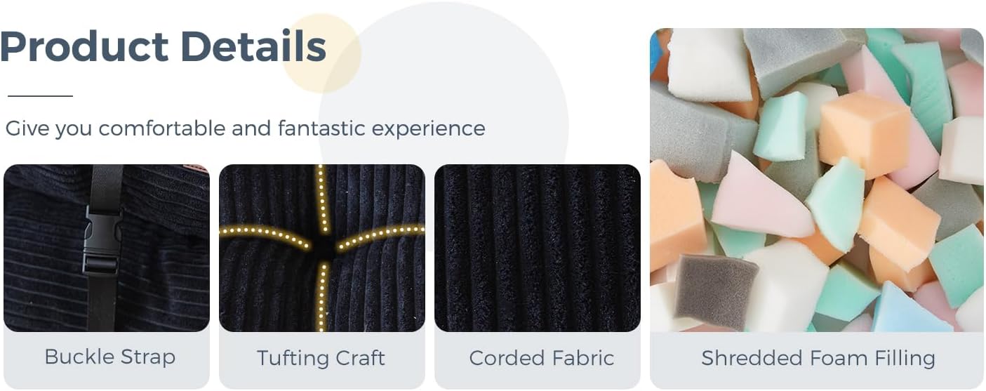 Convertible Floor Sofa 🛋️✨ | Foldable Lounge Bed Chair 🌿