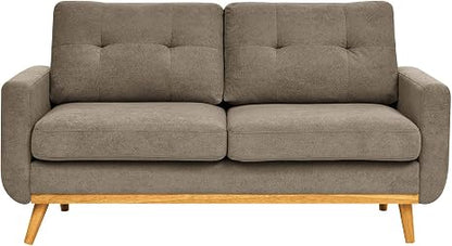 Modern Fabric Sofa 🛋️ | Mid-Century Lounge Couch Set ✨