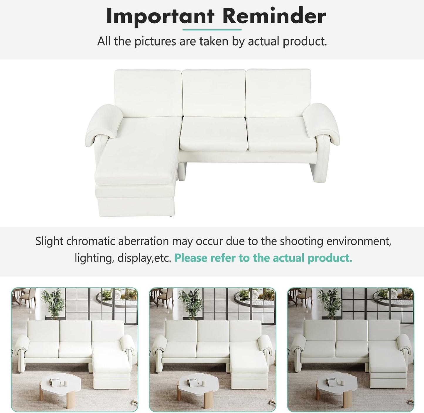 🏡 Modern Apartment Sectional / L-Shaped Living Room Upgrade