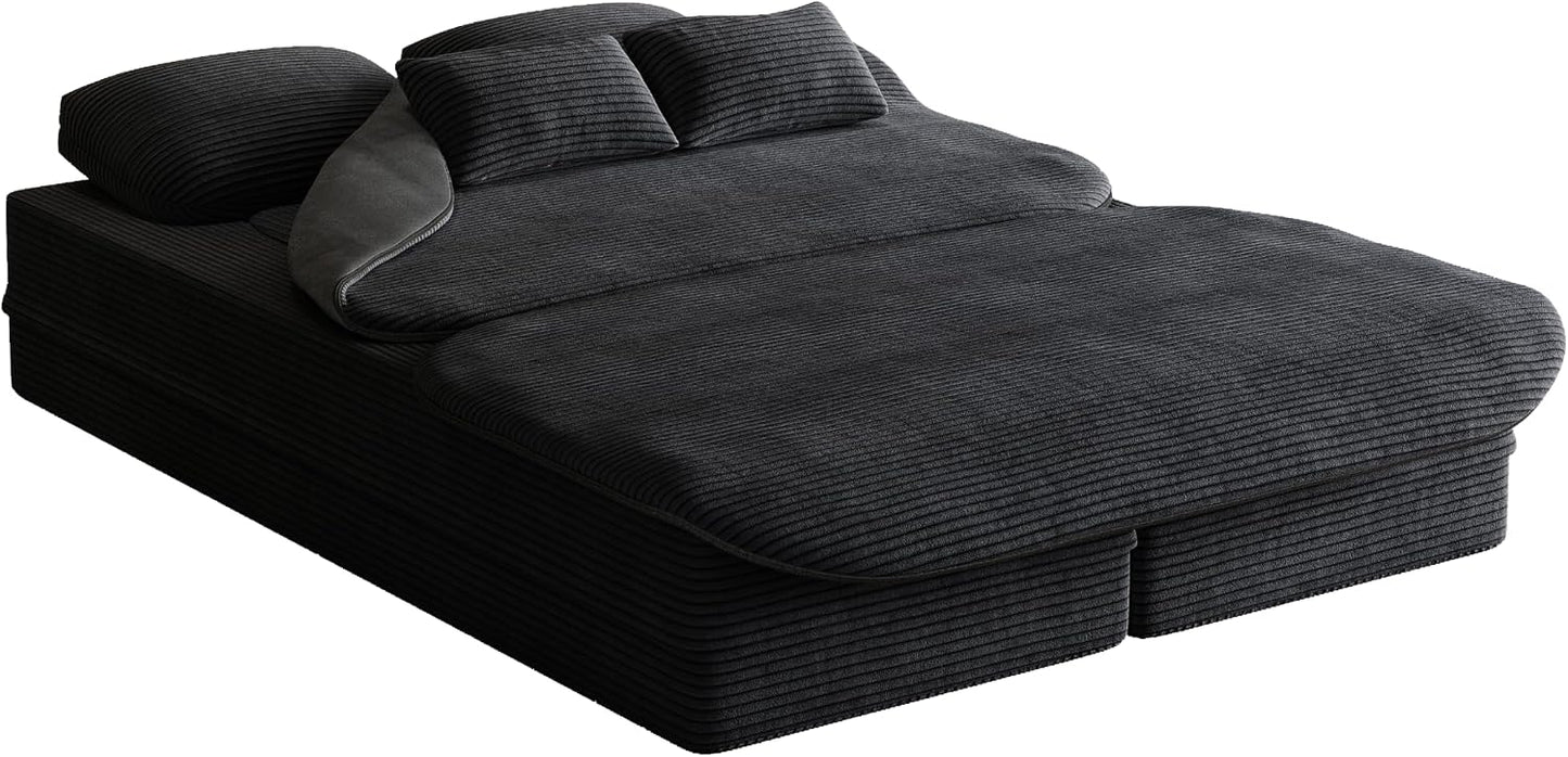 Foldable Sofa Bed 🛏️🛋️ | Modern Sleeper Lounge ✨