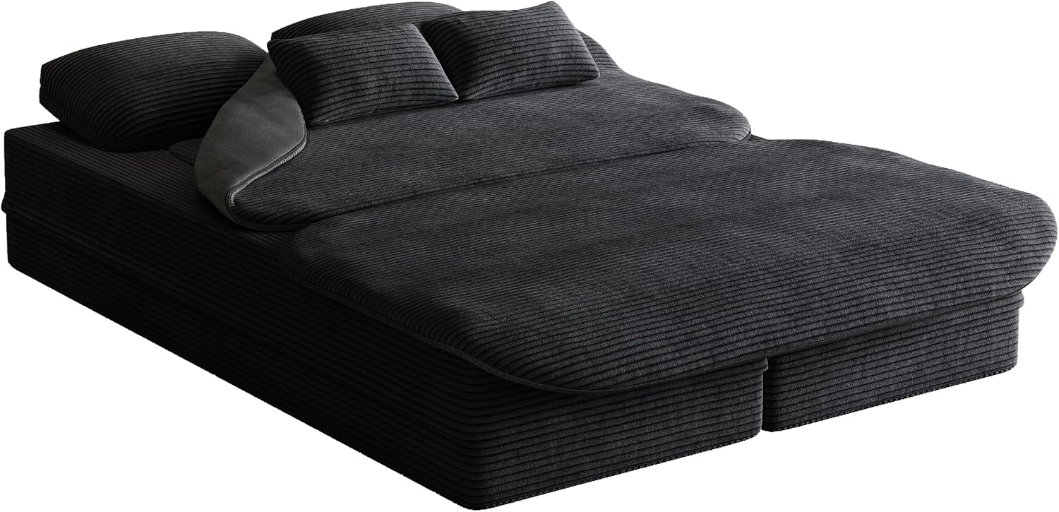 Foldable Sofa Bed 🛏️🛋️ | Modern Sleeper Lounge ✨