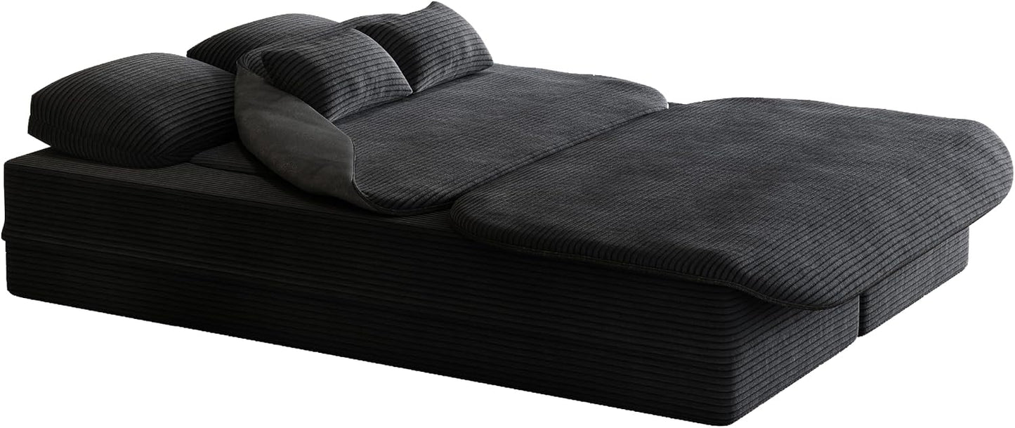 Foldable Sofa Bed 🛏️🛋️ | Modern Sleeper Lounge ✨