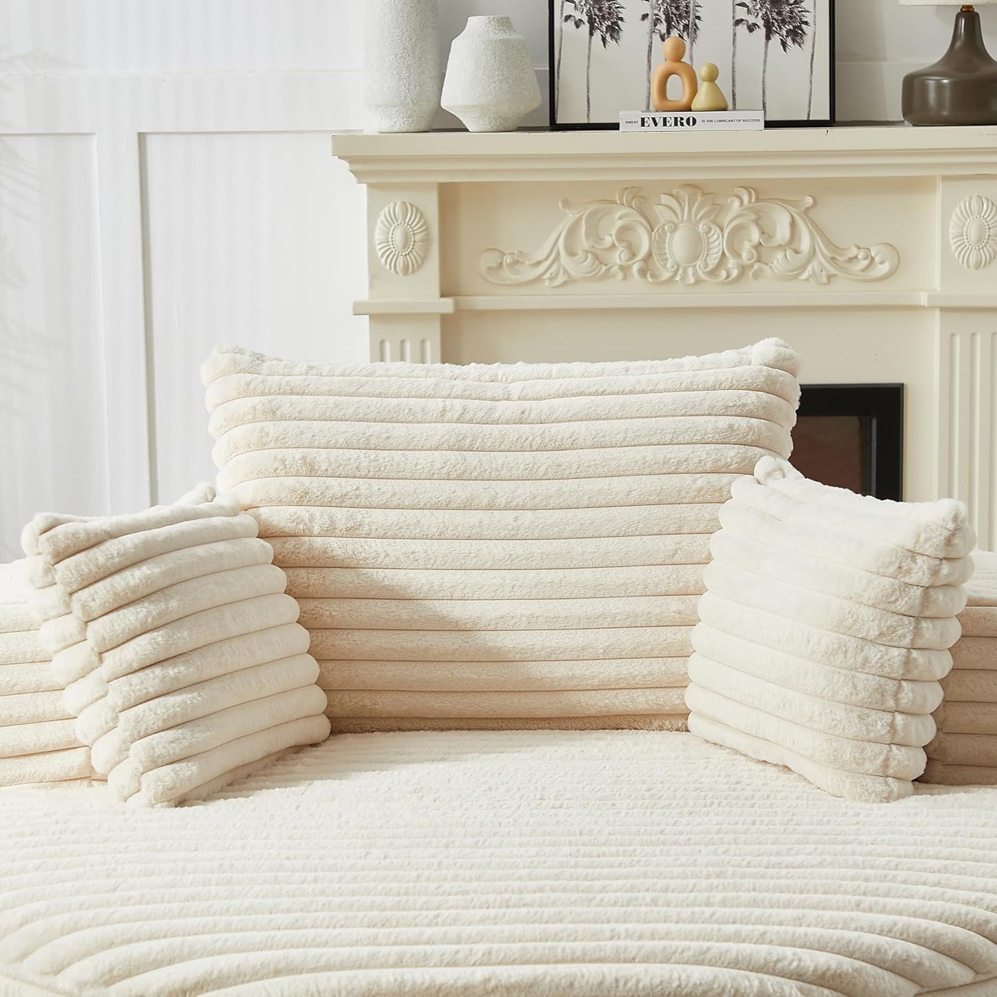 Sleeper Sofa Bed 🛋️✨ | Corduroy Convertible Couch 🌿