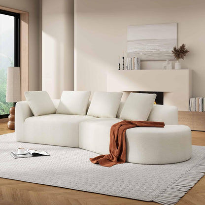 Compressed Sectional Sofa 🛋️✨ | Modular Couch Set 🌿