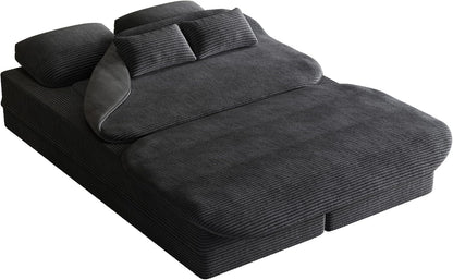 Foldable Sofa Bed 🛏️🛋️ | Modern Sleeper Lounge ✨