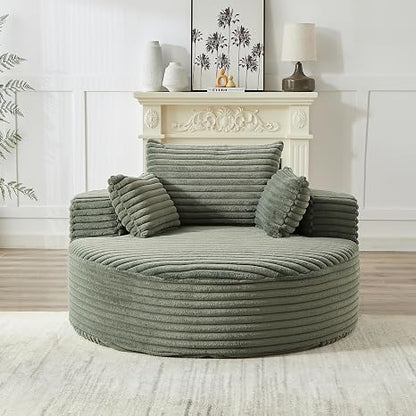 Sleeper Sofa Bed 🛋️✨ | Corduroy Convertible Couch 🌿